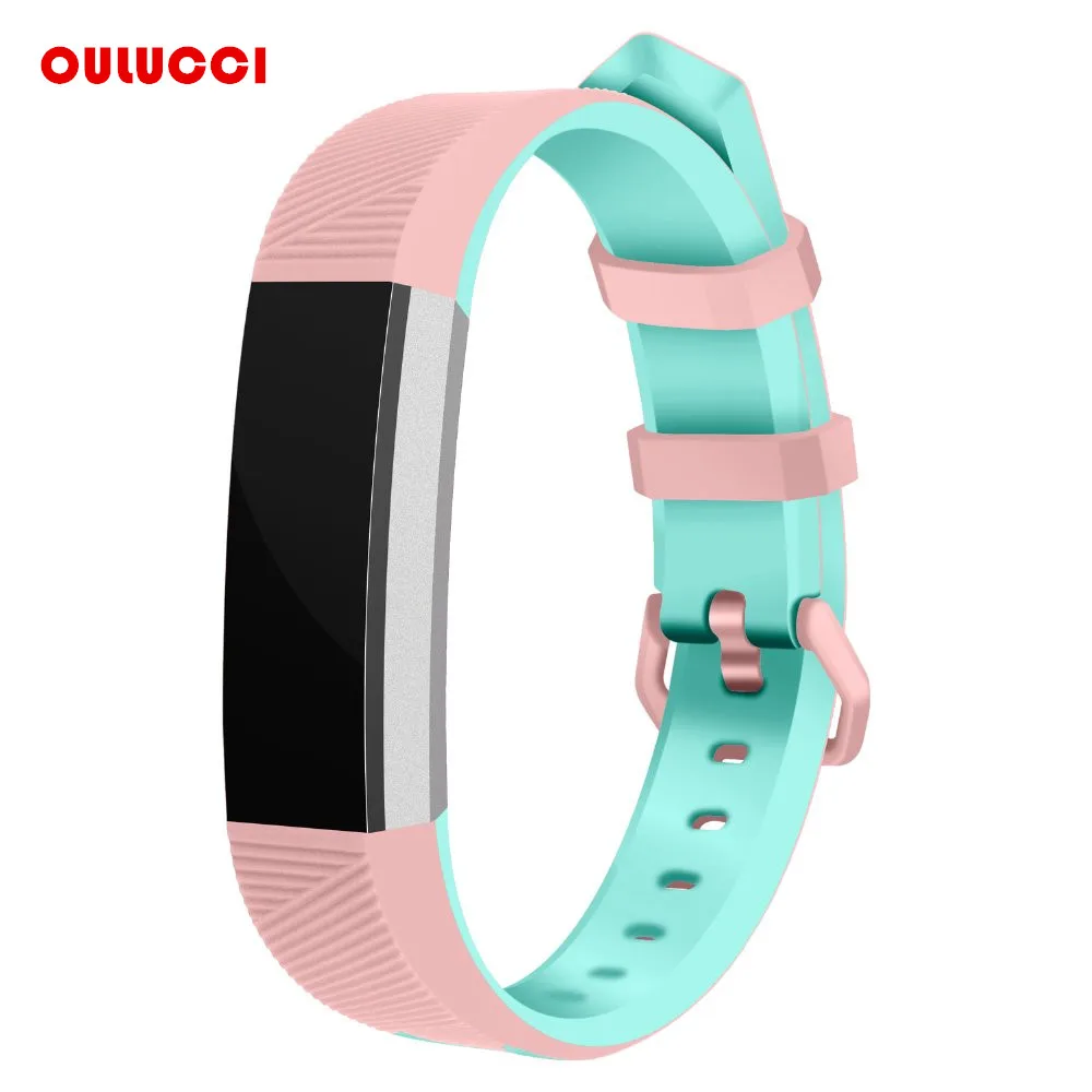 

New Accessory Soft Replacement Silicone Wristband with Metal Buckle Clasp for Fitbit Alta/Alta HR Smart Fitness Tracker
