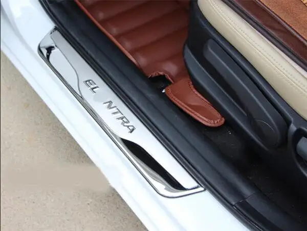 

For hyundai Elantra stainless steel threshold bar welcome pedal