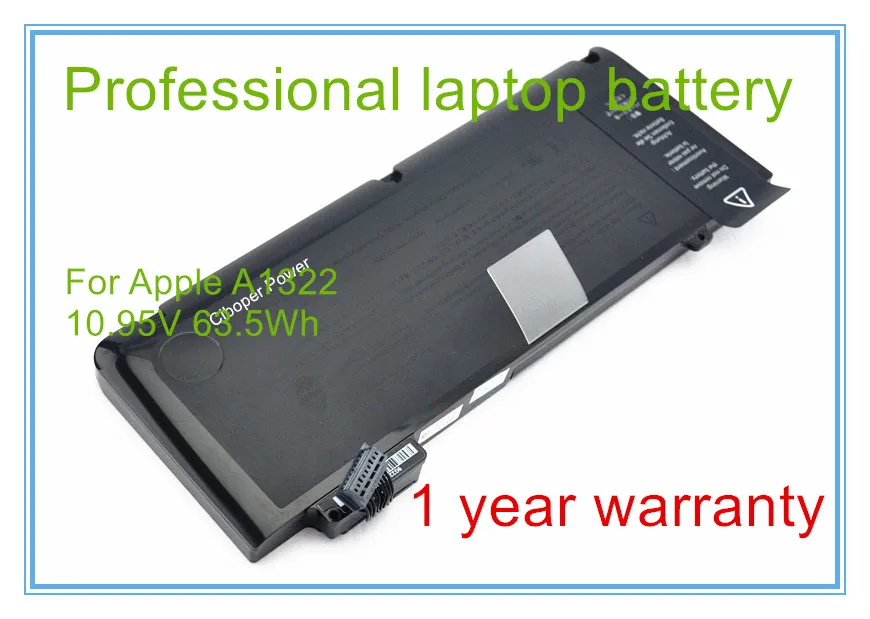 Новый оригинальный Аккумулятор A1322 для Pro 13 &quotA1278 Unibody 2009 2012 версия 10 95 в Втч|a1322
