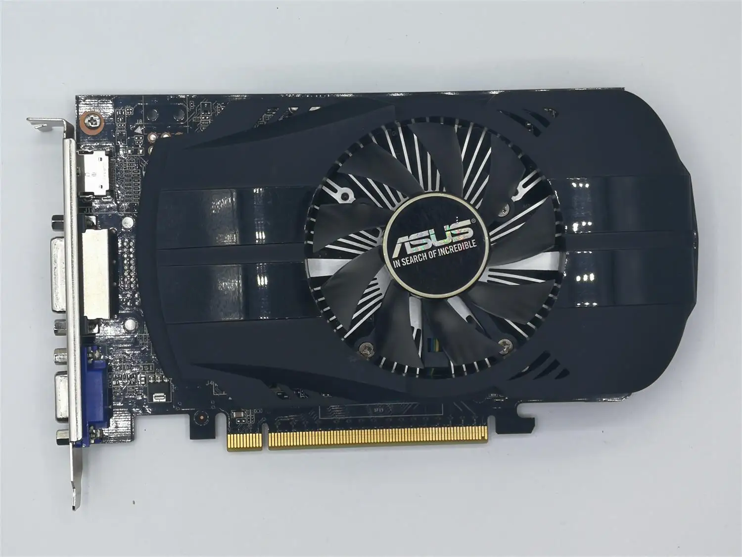 Б/у, оригинальная Видеокарта ASUS GTX 750 2G GDDR5 128 бит HD, Протестировано хорошо