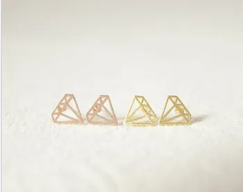 

Fashion plane geometry stud earrings for women Cute cartoon ear studs wholesale