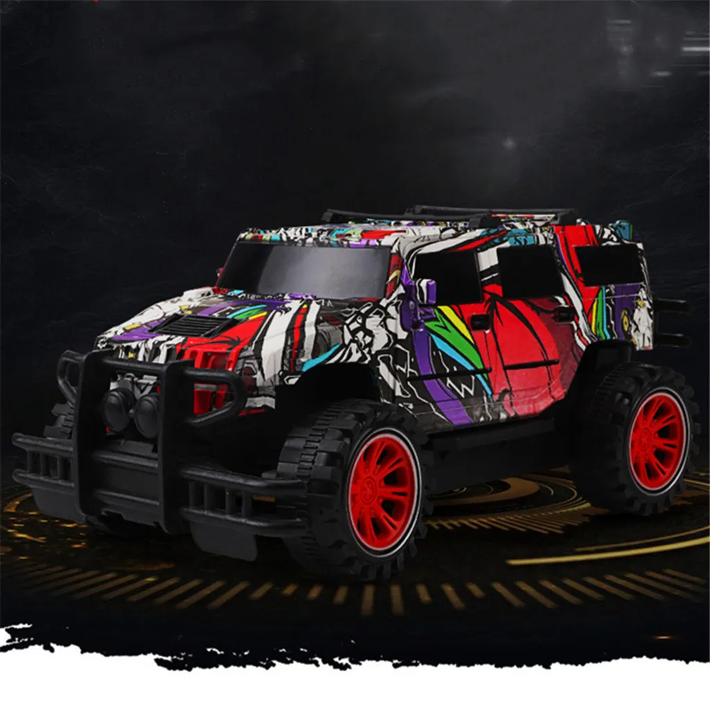 

HIINST Four-Way 1:18 High Speed Racing Graffiti RC Model Car Toy For Children 19MAY27 P20