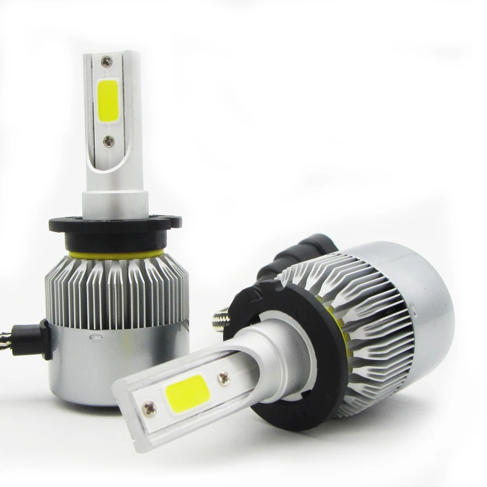 LED Automobile Headlight Bulbs with Advanced LED Chip and All in One