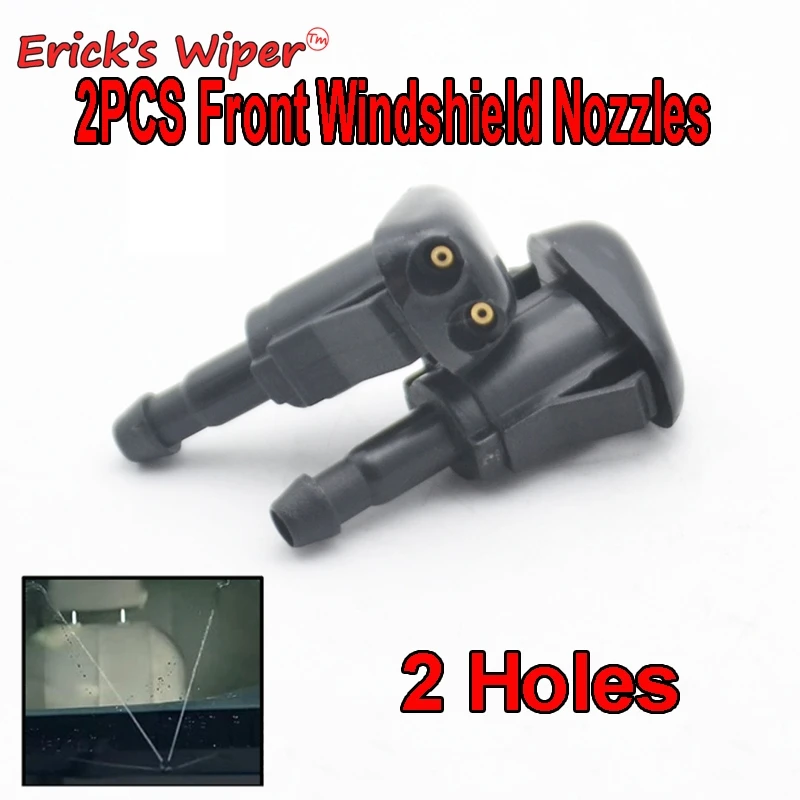 

Erick's Wiper 2Pcs/lot Front Windshield Wiper Washer Jet Nozzle For Toyota Camry XV20 1997 1998 1999 2000 2001