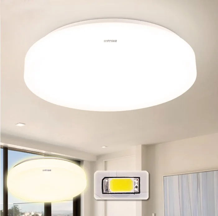 Full Moon Led Ceiling Lamp Modern Minimalist Bedroom Balcony