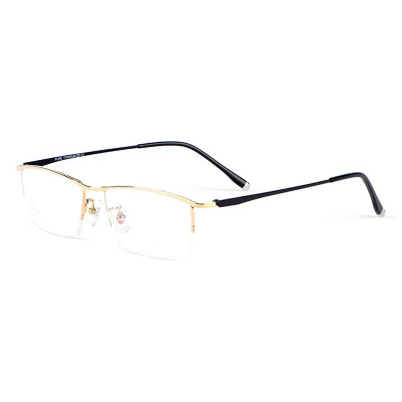 Reven Jate очки полуобода очки титановая оправа оптические линзы по рецепту очки оправа очки