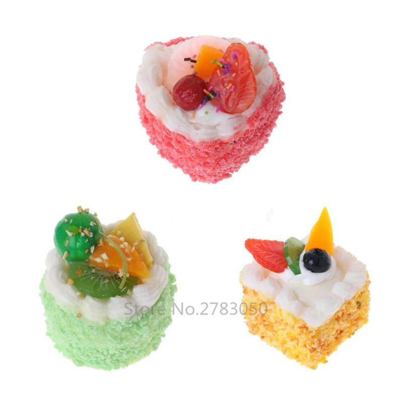 

Artificial Simulation Cake Model Fake Food PU Kids Educational Toys Kitchen Photography Props Home Party Decoration