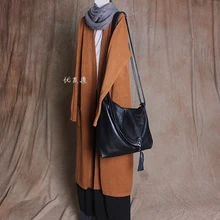 Модные женские сумки на плечо из натуральной кожи, сумки-мессенджеры из натуральной воловьей кожи, женская сумка, Мужская большая сумка из натуральной кожи