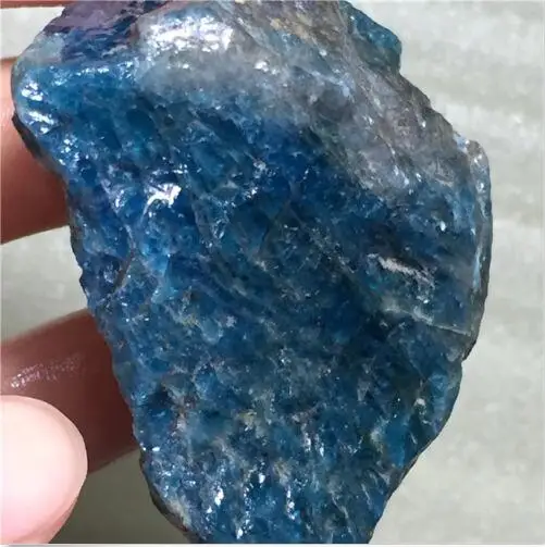 

Blue Green Apatite Crystal Natural Mineral