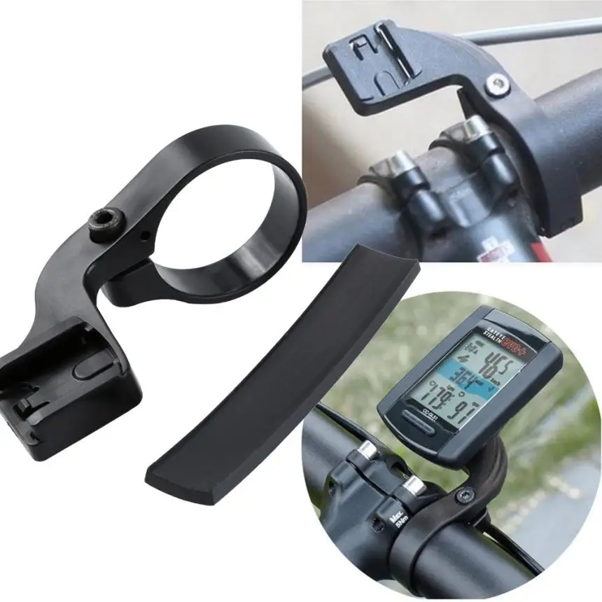 

Bike Bicycle Bracket Holder Handle Bar GPS Computer Mount Stents Fit For Wireless Compute Code Front Handle Computer Holders P40
