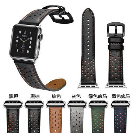 Genuine Leather Band For Apple Watch strap 42mm/38mm