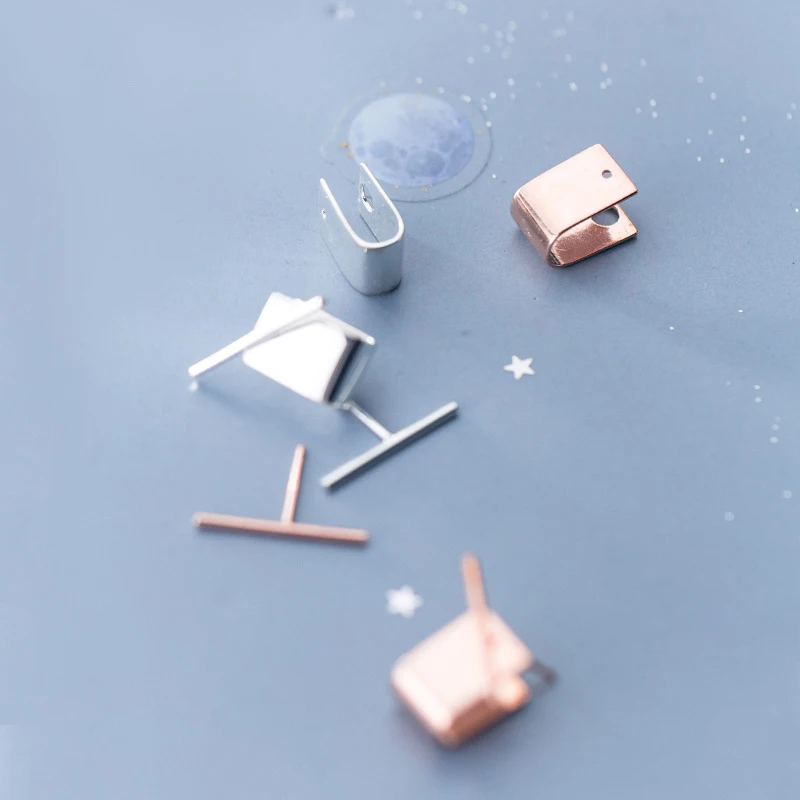 

Piercingl Earrings 925 Silver Korean Earring Jewelry Rose Gold Brincos Pendientes Kolczyki Oorbellen Earrings for Women Largos