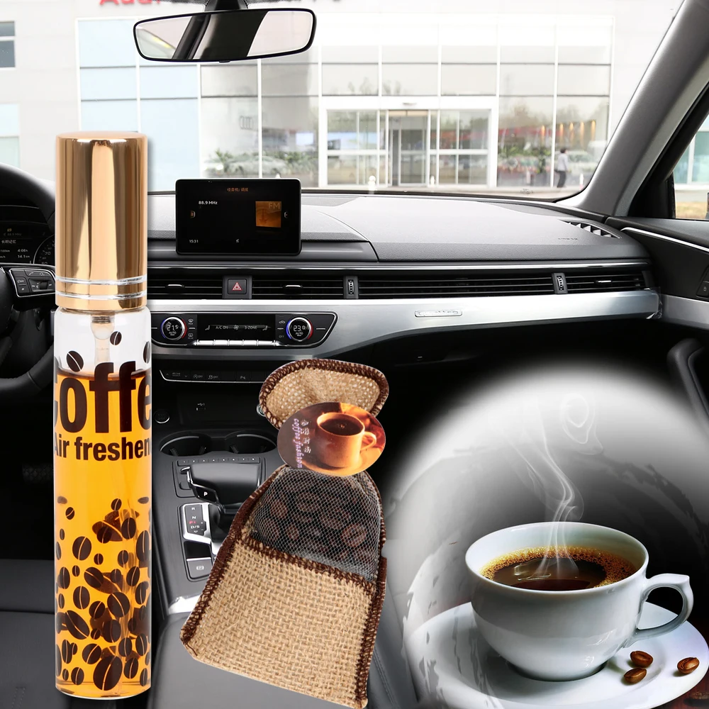 LEEPEE Кофе освежитель воздуха для авто-Стайлинг украшения Кофе фасоли орнамент автомобиль духи 2 шт./компл. аксессуары для интерьера