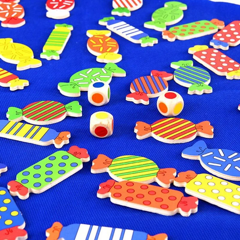 Fly AC Children's educational toys table game chess memory matching game to find candy parent-child interaction Toys 2