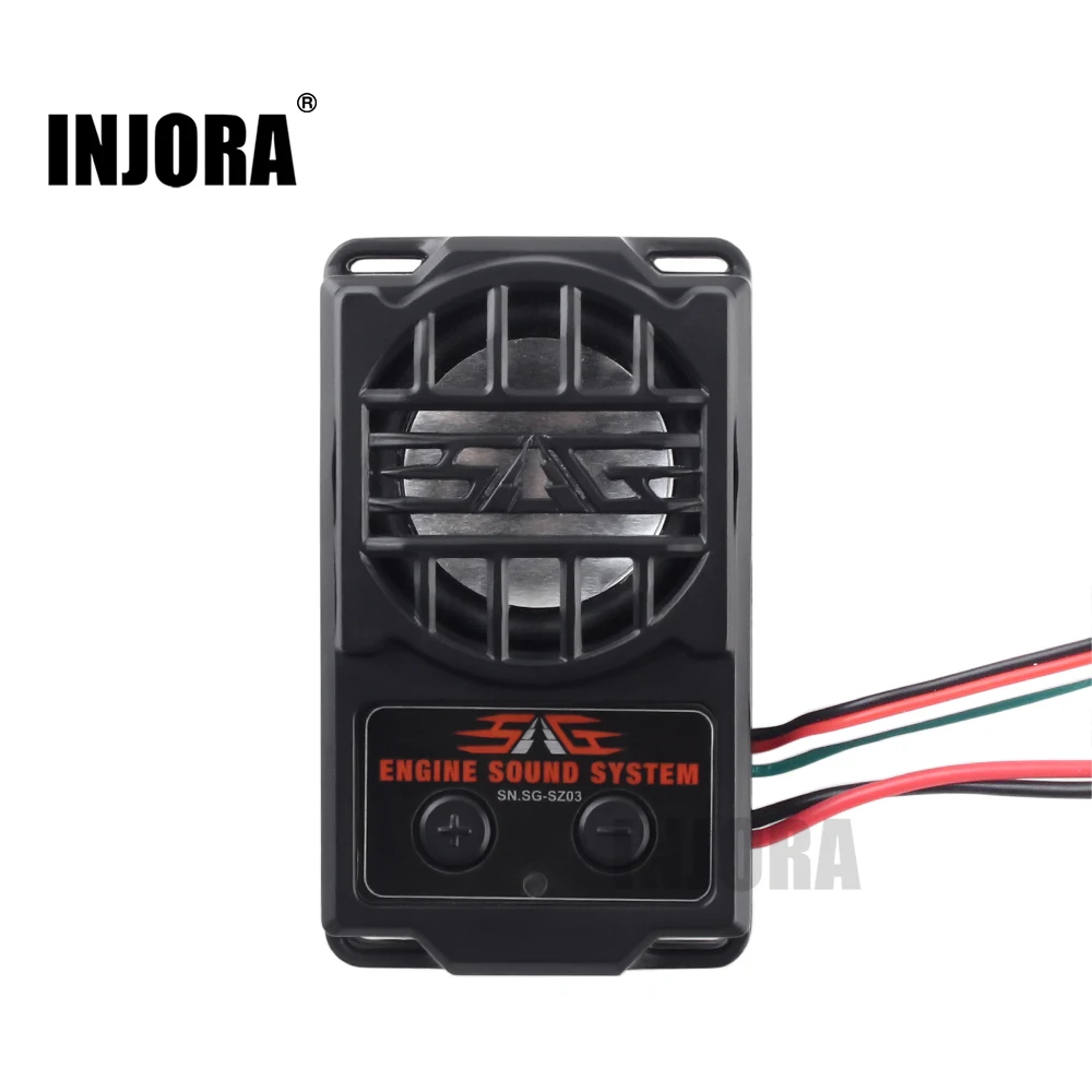 все цены на INJORA 5 Modes Engine Sound Simulator for 1/10 RC Model Car онлайн