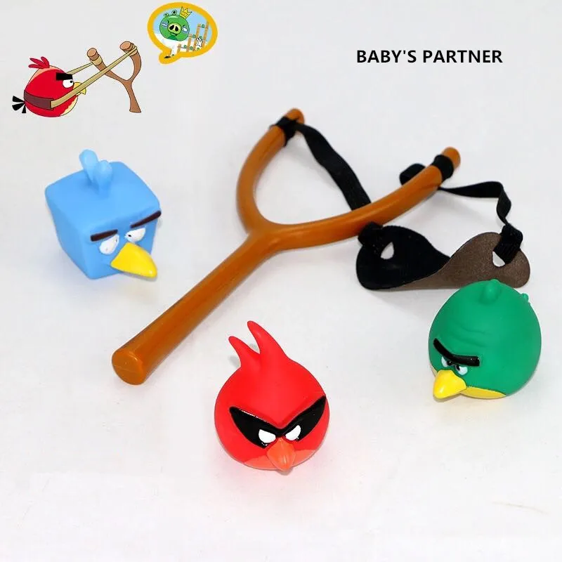 In Stock Toys Fashion birds slingshot projectile toys 6 installed sound