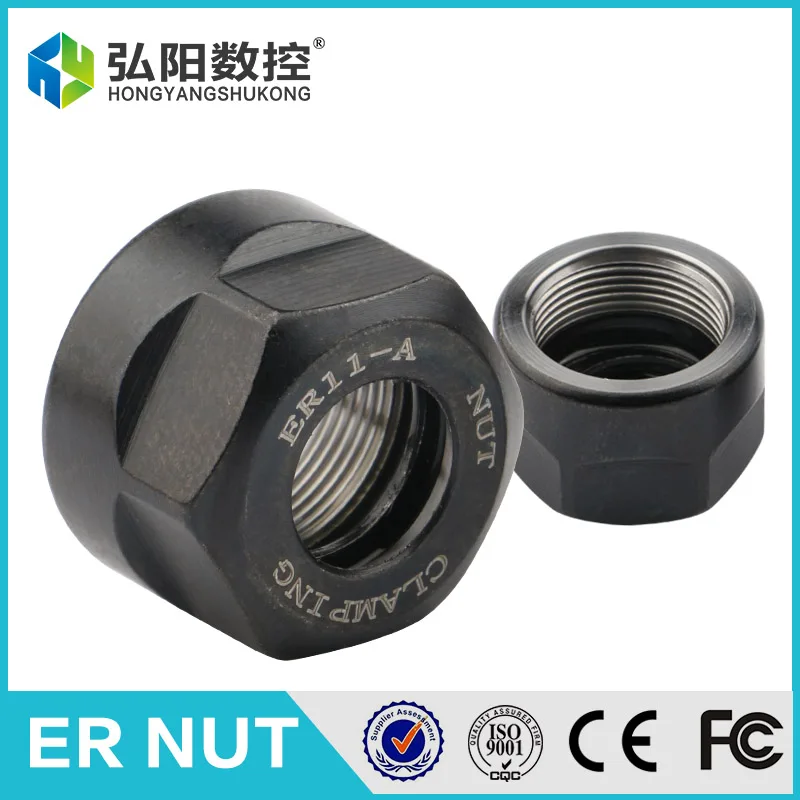

2pcs Collet ER nuts ER11,ER16,ER20,ER25,ER32 cnc router tools collet clamps