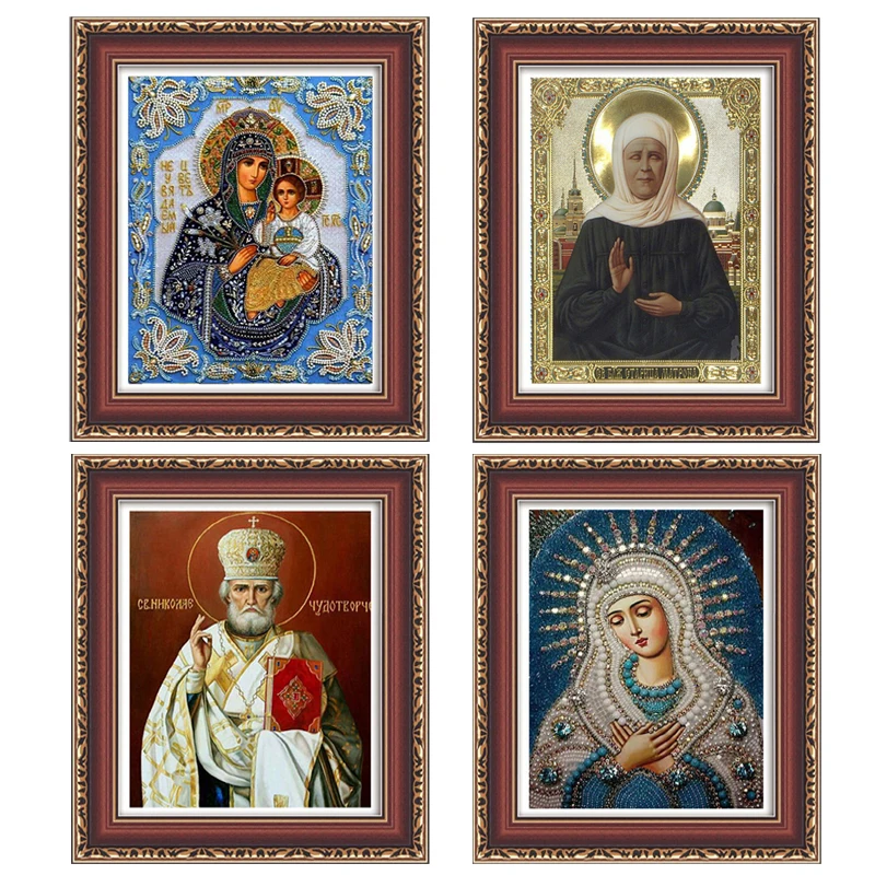 Megayouput 5d diy diamond embroidery kits diamond painting cross stitch