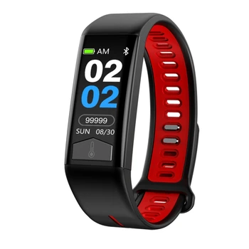

Smart Bracelet Blood Pressure pedometer Heart Rate Monitor Waterproof Bluetooth Intelligent Wristband watch for iPhone 8 Xiaomi