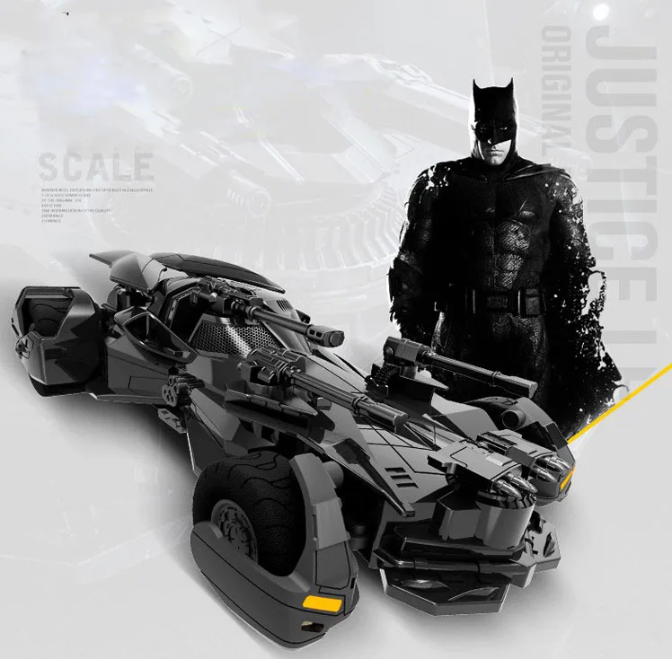 1:18 Batman Batmobile Супермен Лига Справедливости Электрический Бэтмен радиоуправляемая игрушка модель