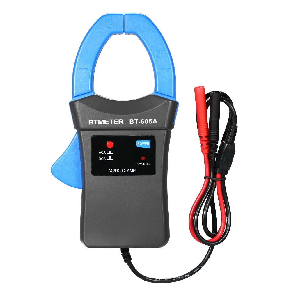 

AC/DC Current Clamp Meter Adapter Clamp-On Adapter Meter Current Waveforms Tester with Probe For General Multimeter Oscilloscope