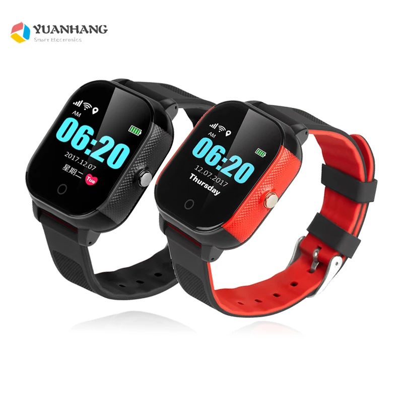 

IP67 Waterproof Smart GPS WIFI Tracker Locator Touch Screen Kid Child SOS Call Remote Monitor Alarm Watch Wristwatch IOS Android