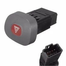 New Emergency Lights Warning Switch Button For Renault /Megane /MK I 7700435867
