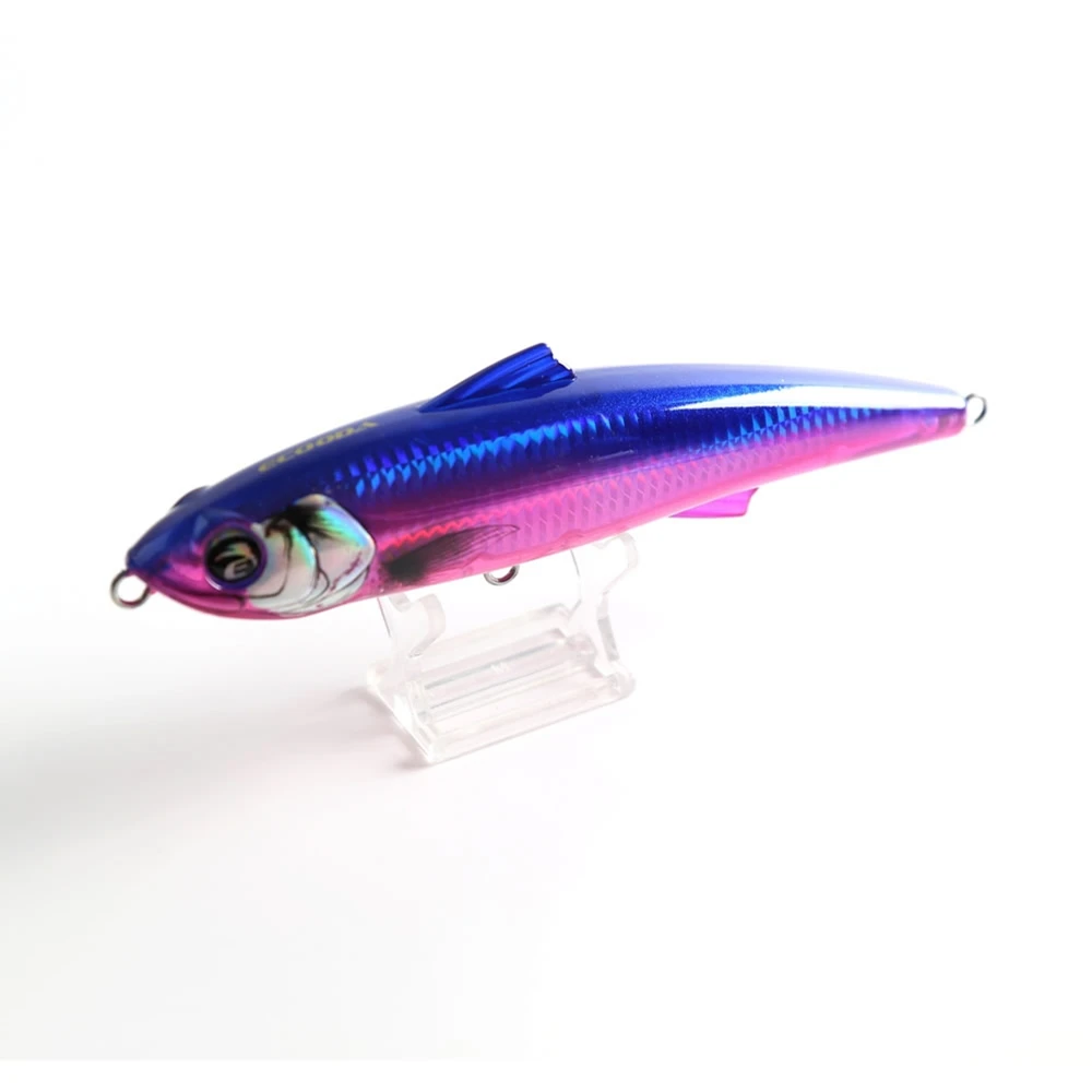 Flutuante para Kingfish Atum de Água Fish Ecooda Topwater Pesca Popper Isca Grande Lápis Dura – Salgada le 180mm 82g