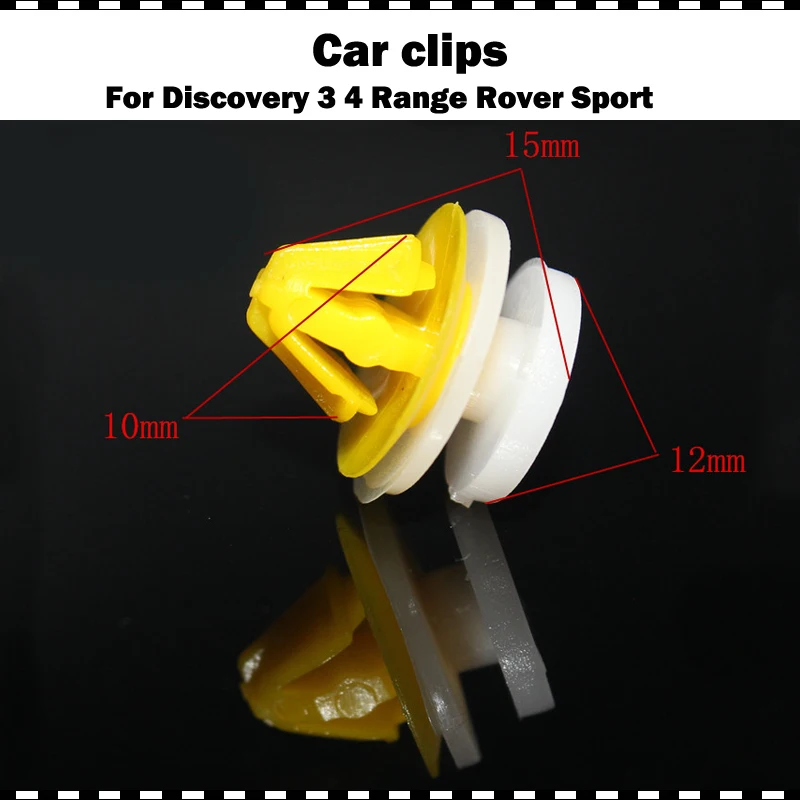 

High quality plastic Door Wheel Arch Clips Fits For Land Rover Discovery 3 4 Range Rover Sport 10/20/50/100 pcs