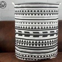 Складная хлопковая и бельевая корзина с водонепроницаемой корзинкой для хранения ящик для хранения игрушек ёмкость для хранения грязной одежды баррель корзины для хранения