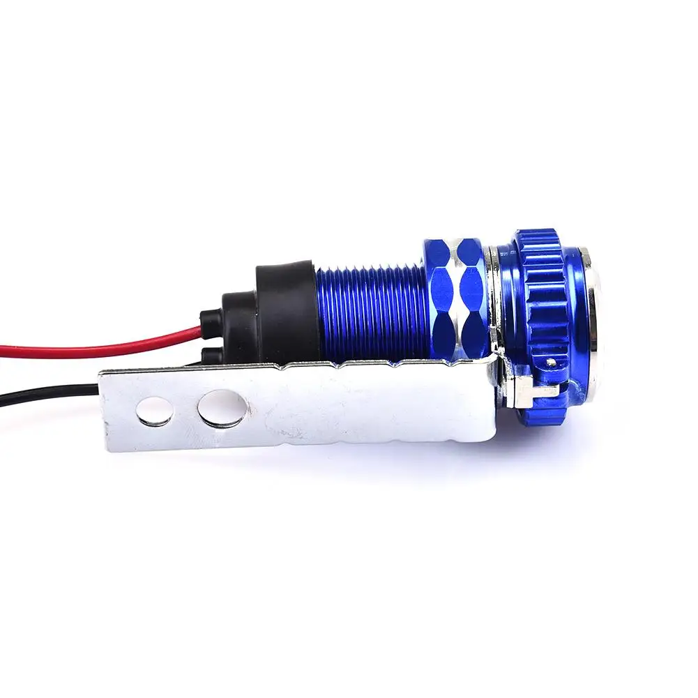Измененные аксессуары для мотоцикла автомобиль USB с часами зарядное устройство 12