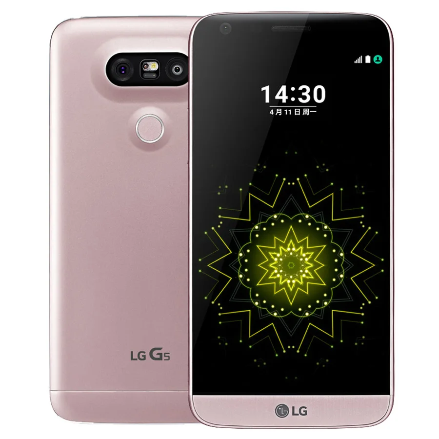 Разблокированный мобильный телефон LG G5 5," 16 МП FDD LTE& LG G5 H860N H820 H850 4 Гб ram 32 ГБ rom мобильный телефон - Цвет: Pink