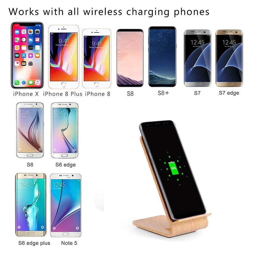 Aimitek iPhone X Wireless Charger light-3