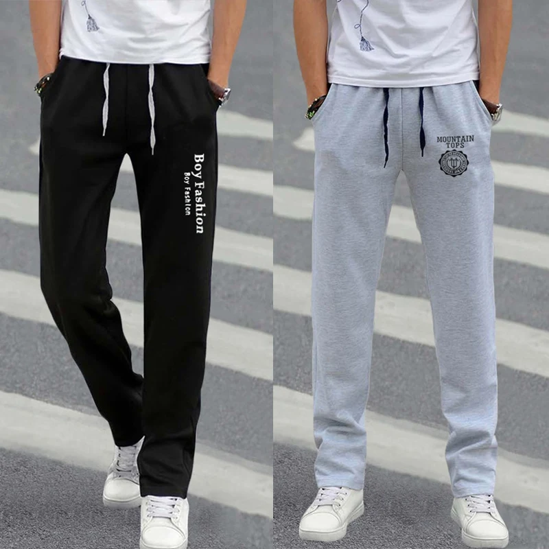 2017 Summer Street Fashion Men Elastic Waist Pants Men's