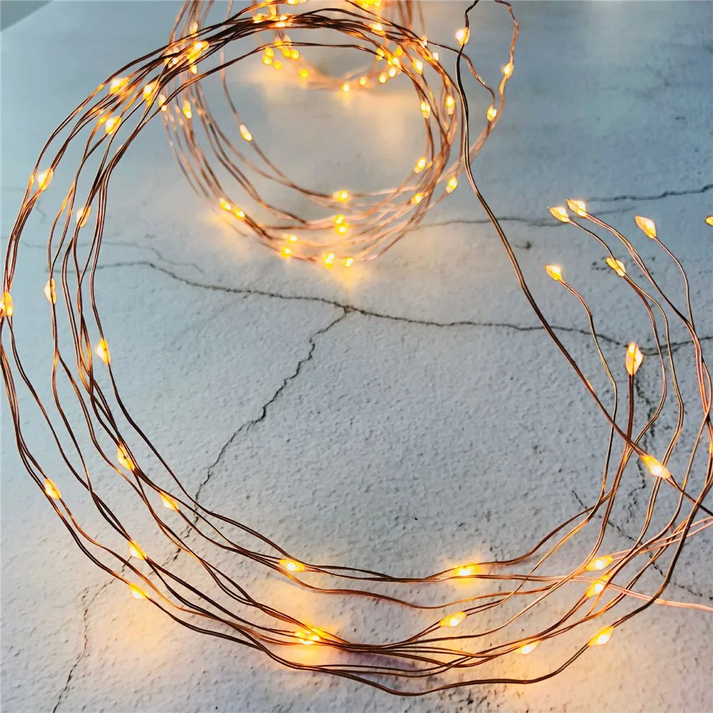200 LEDs Vines lights Copper Wire Branch lights led fairy string lights Plug-In Adapter Cafe Christmas Wedding Party Decoration 200 LEDs Vines lights Copper Wire Branch lights led fairy string lights Plug-In Adapter Cafe Christmas Wedding Party Decoration