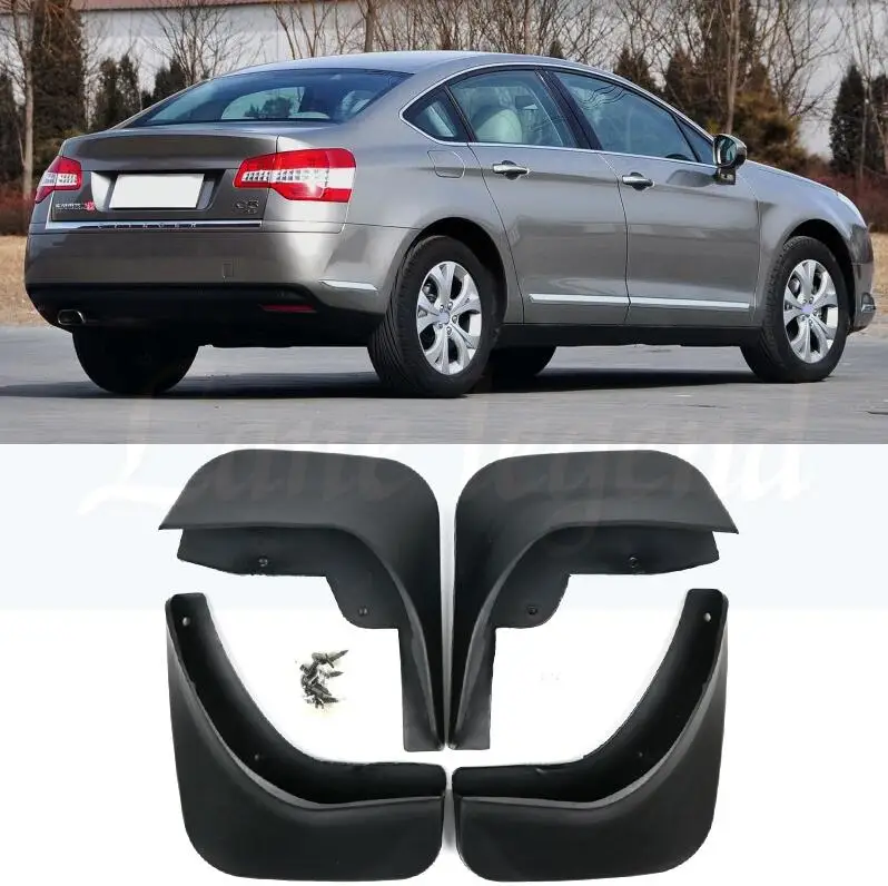 Набор литых автомобильных брызговиков для Citroen C5 2008 года Брызговики крыло брызговиков Передние Задние 2013