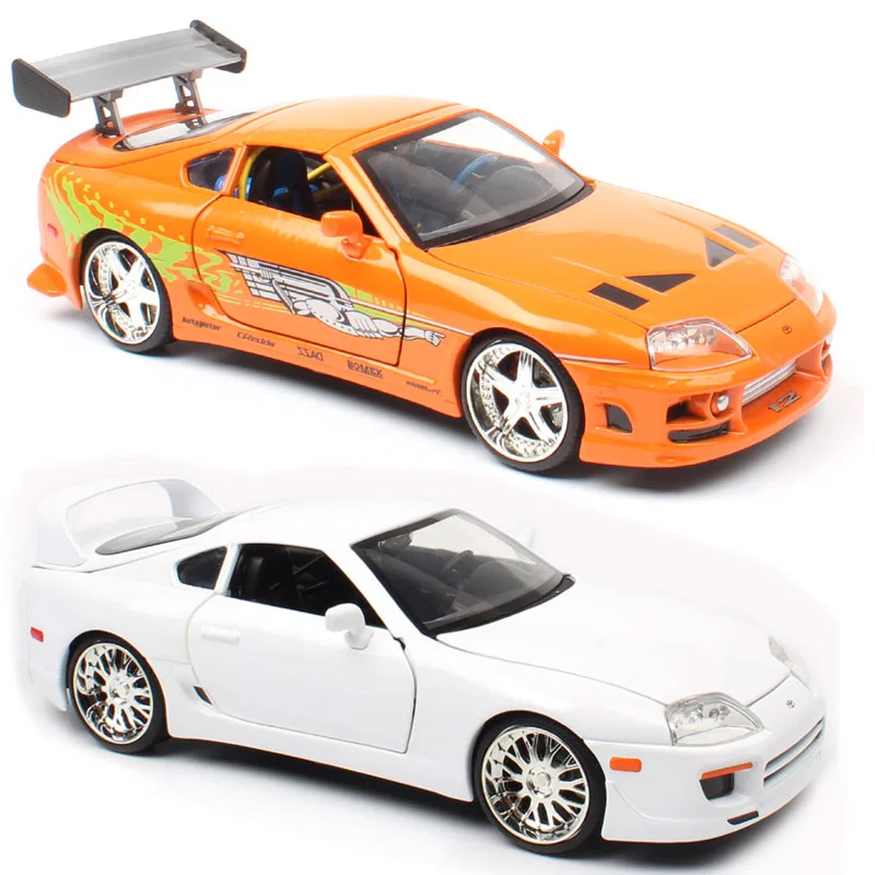 

1/24 Jada big the TOYOTA SUPRA Celica 1995 Diecast & Vehicles metal race Replicas scale & models toy cars for children collector
