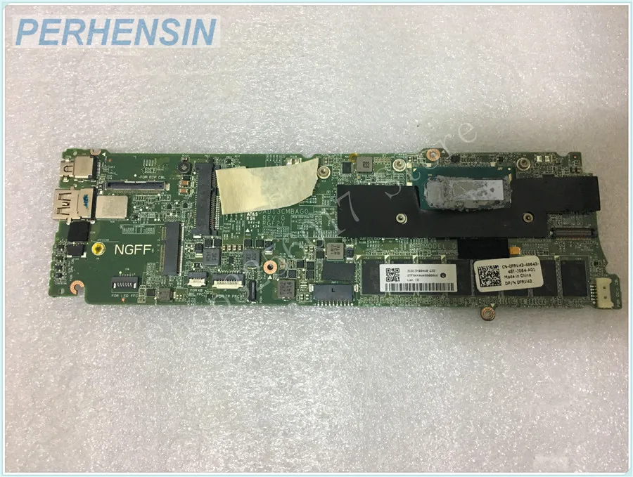  FOR DELL FOR Ultrabook XPS 12 9333 Laptop Motherboard 4GB i3-4010U 1.7Ghz FRV43 0FRV43 CN-0FRV43 DA