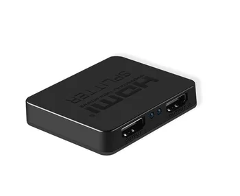 

1080P 3D Mini 2 Port HDMI Splitter Switcher 1x2 1 in 2 out HDMI Distributor Splitter For HDTV PS3 XBOX
