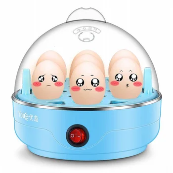 

High Quality Egg Steamer Generic Multi-function Electric Egg Cooker Eggs Boiler Steamer Cooking Tools Kitchen Utensils 7 Eggs