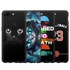 JURCHEN housses pour One plus 5 T couverture pour Oneplus 5 T étui mat dessin animé noir impression Silicone sacs arrière pour Coque Oneplus 5 T étui ► Photo 2/6