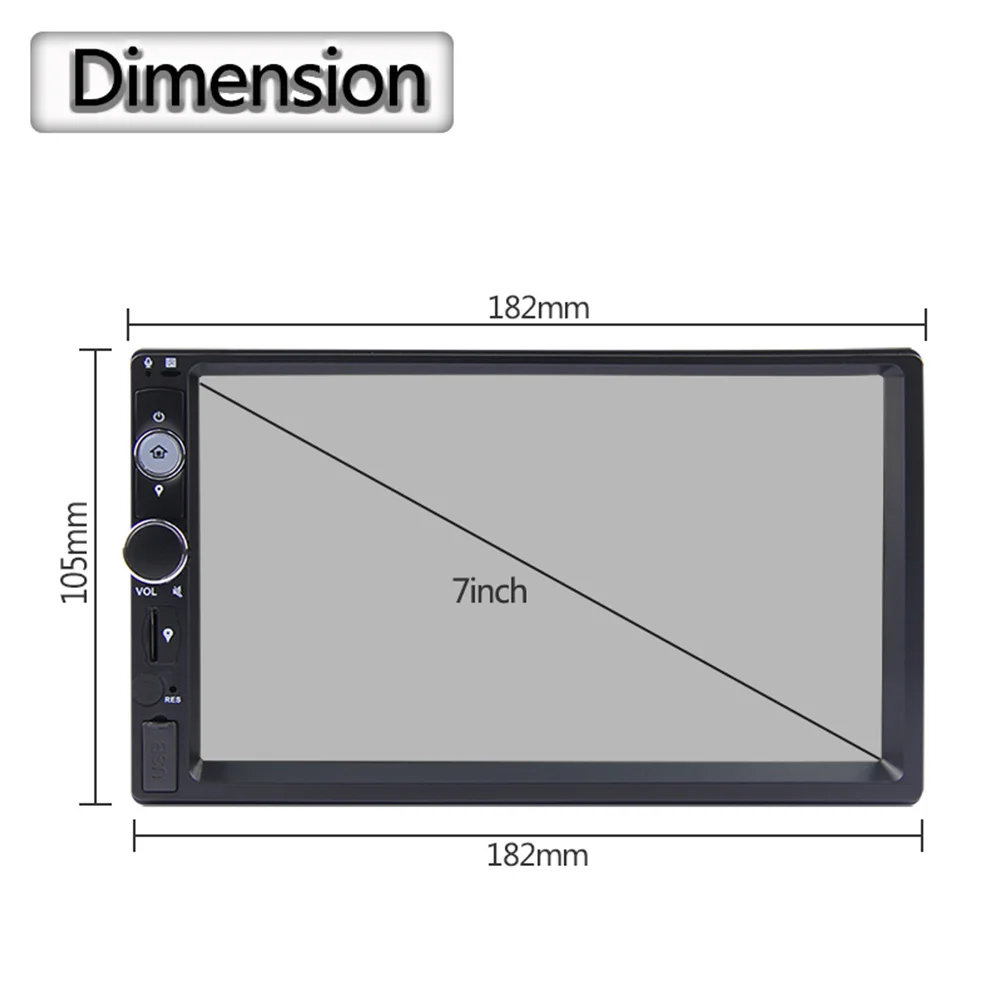 Top Eunavi 2 Din 7 inch Octa core Universal Android 9.0 4G RAM Car Radio PC Stereo GPS Navigation WiFi 1024*600 Touch Screen USB 2 Top Eunavi 2 Din 7 inch Octa core Universal Android 9.0 4G RAM Car Radio PC Stereo GPS Navigation WiFi 1024*600 Touch Screen USB 2