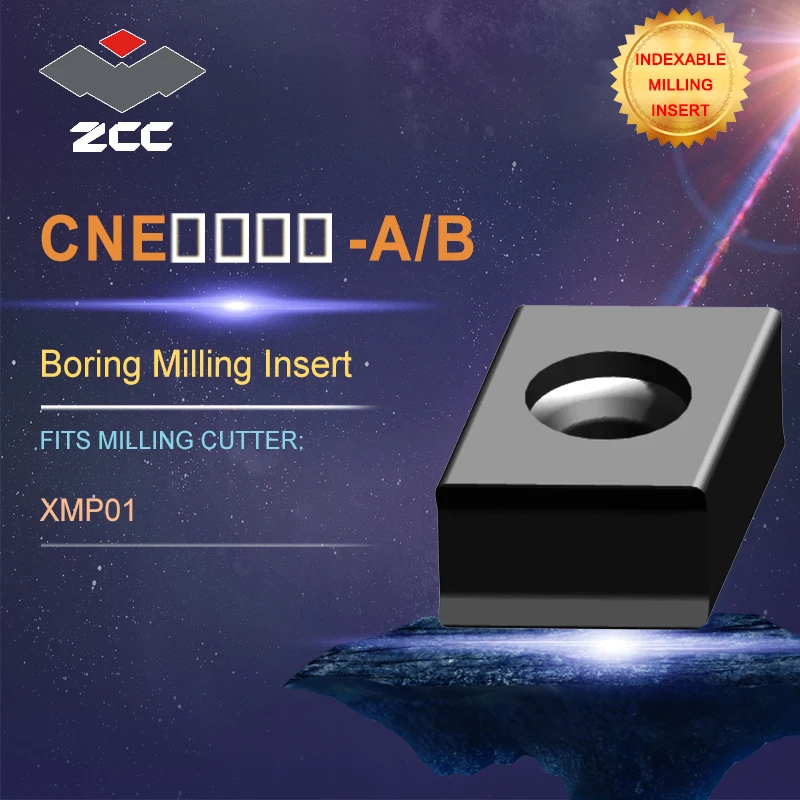 

ZCC.CT lathe inserts CNE -A CNE -B for boring milling cutter XMP01 for profile milling indexable milling tools