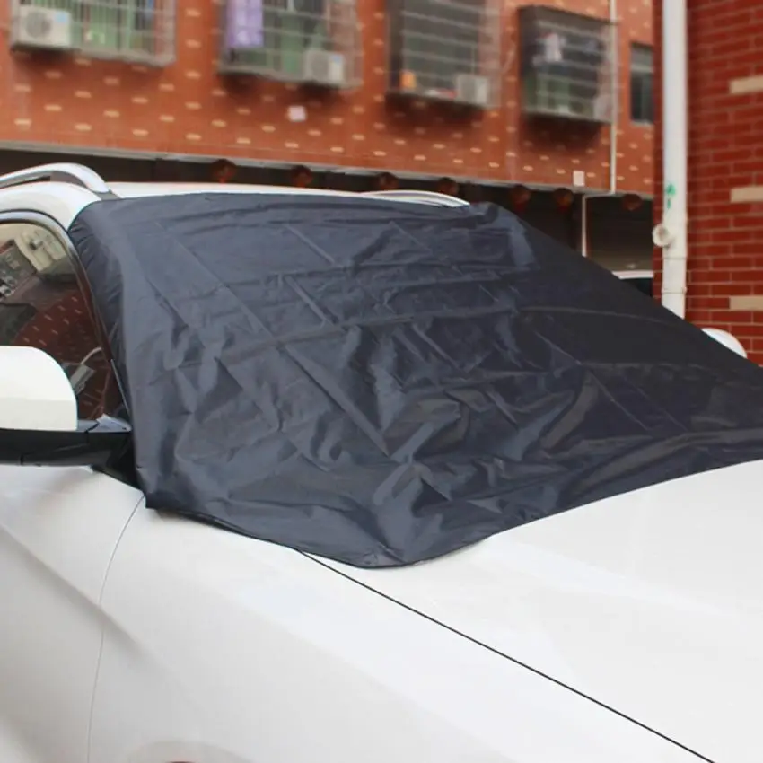 Автомобильный-Стайлинг лобовое стекло автомобиля снежное покрытие Защита от солнца более толстая защита от снега Обложка dec8