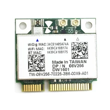 Беспроводная DW1601 QCA9005 8V256 WiGig 802.11AD 7 Гбит/с Половина мини беспроводная карта для Dell Latitude 6430u/E6430/XPS 18