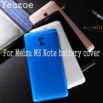 

Original Housing For Meilan Note 6 Battery Back Cover 5.5inch Metal Mobile Phone Replacement Parts Case for Meizu M6 Note M721H