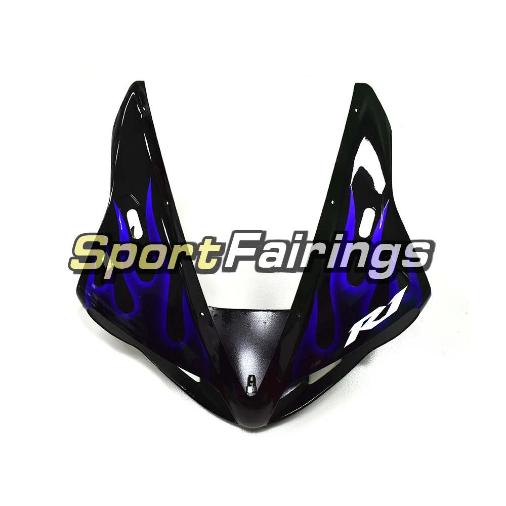 Впрыска ABS Обтекатели для Yamaha YZF1000 YZF R1 2002 2003 YZF-R1 02 03 Пластик мотоцикл обтекатели комплект блеск для губ цвет: черный, синий пламени