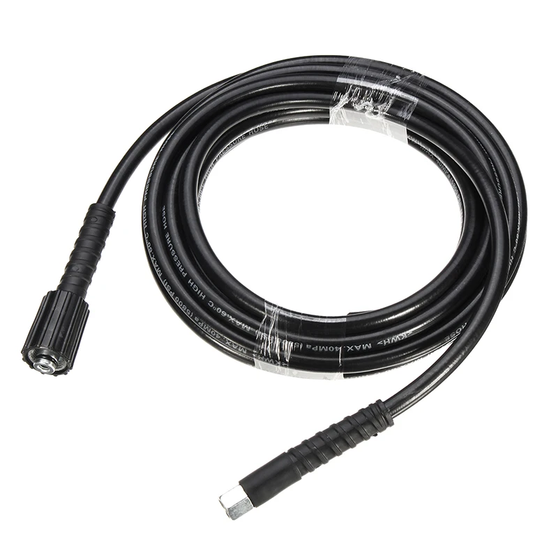Черный 8 м 160 бар 2320PSI M22 Jet Мощность мойка высокого Давление шланг+ M14 пульверизатор