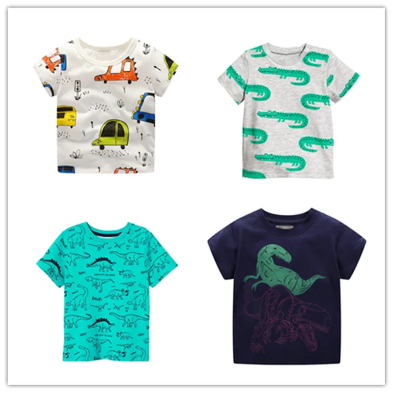 

New Summer t-shirt Kids Clothing Short O-neck Striped tees t-shirts boys Cute Cotton Quality tops Boys Casual T-shirts clothing