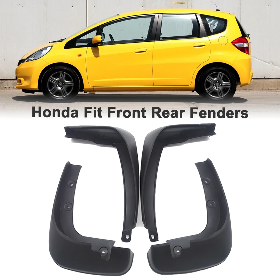 OVERE автомобильные передние и задние брызговики для Honda Fit/Honda Jazz 2011 2012 2013 хэтчбек автомобильный Стайлинг 1 комплект Брызговики аксессуары крылья
